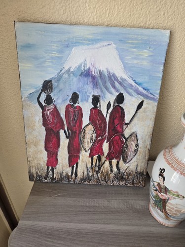 Tableau ancien huile sur - huile,