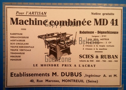 Combine machine bois - machine,