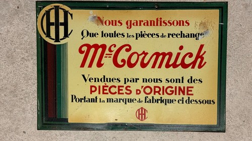 Plaque émaillée ancienne