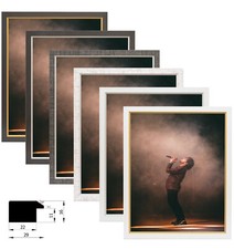 Cadre D'Image Photo Poster Image Décoration Murale Neuf Élégance Bois MDF