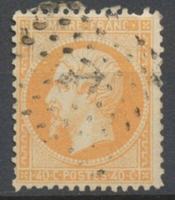 Classique N°23 40c orange