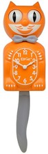 Festive Orange Kit-Cat Klock