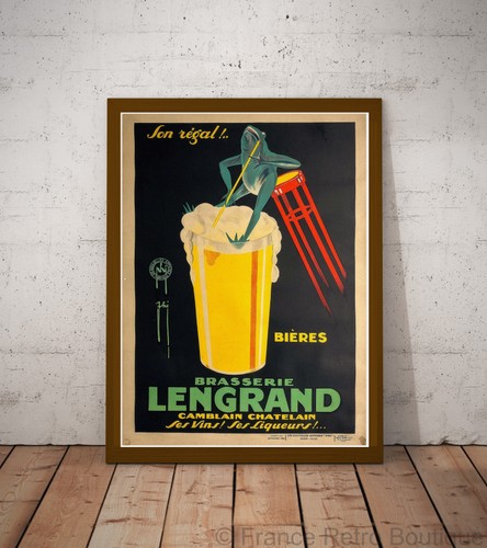 Poster affiche brasserie - poster-affiche,