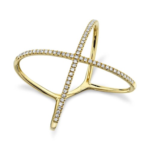 Bague diamant 14k or - en,
