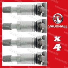 4 x Tyre Pressure Sensor Valve Stem TPMS for Vauxhall Insignia Astra Zafira