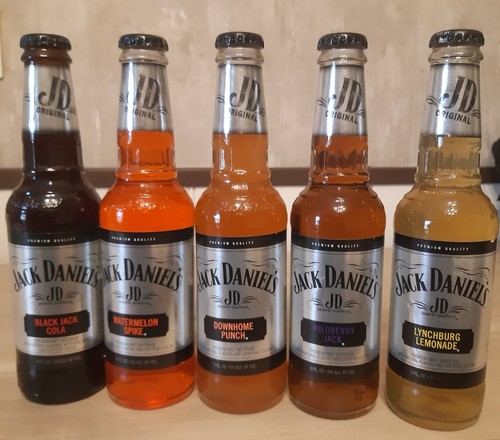 Jack daniel bottles - 5,