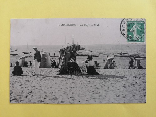 Cpa arcachon en 1912 - -,