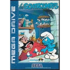 Jeu Mega Drive Les Schtroumpfs 