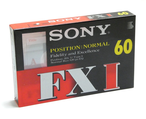 Cassette vierge audio - vierge, sony
