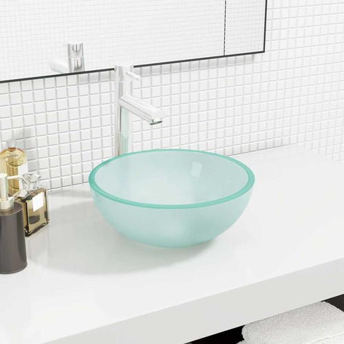 Lavabo verre trempé 30x12 - verre, cm