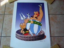 Sérigraphie Astérix Obélix