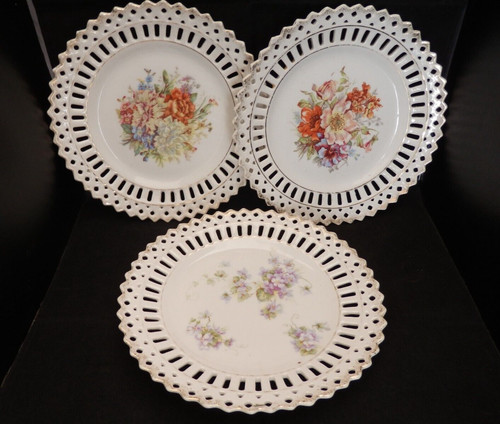 Assiettes ajourées - assiettes,