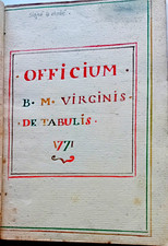 Manuscrit liturgique Livre