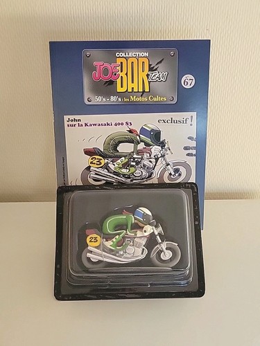 Figurine moto joe bar team - joe,