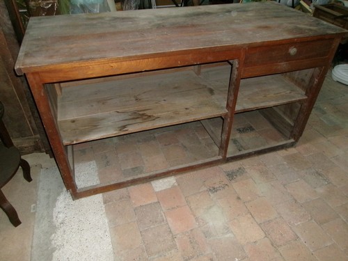 Comptoir ancien chêne - ancien, en