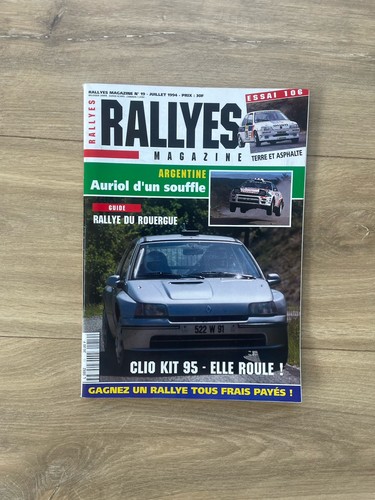 Magazine rallyes juillet - rallyes,