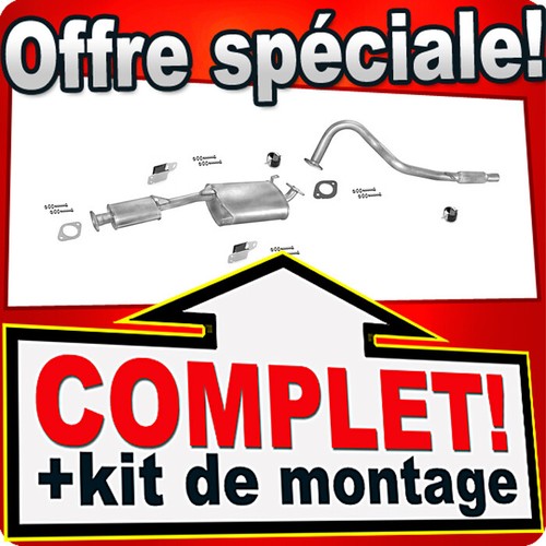Ligne pot échappement pour - ligne,