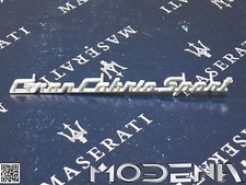 Maserati GranCabrio Sport Émblem Inscription Boîte À Gants Tableau De Bord