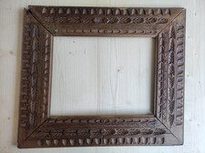 cadre bois sculpté art