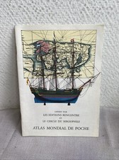 Ancien Atlas Mondial De Poche 1981 Éditions Rencontre Voyage 