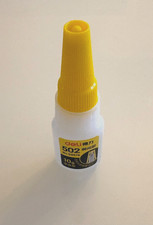 Colle Super Glue Deli 502–Adhésif ultra-fort 10 g pour plastique, métal, bois...