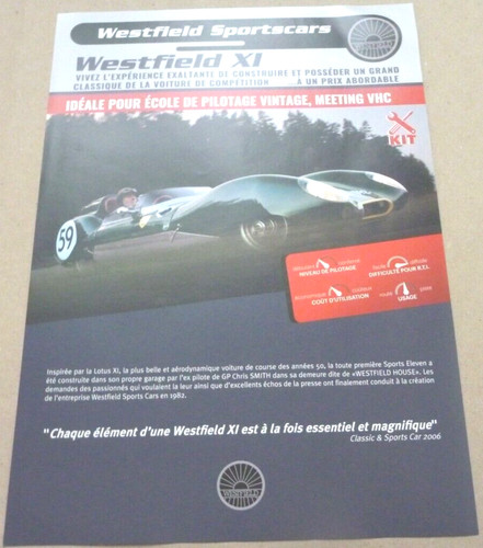 Westfield lotus catalogue - westfield,