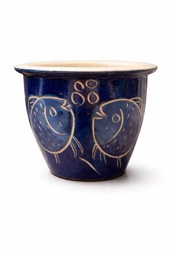 Grand cache pot céramique - grand, en