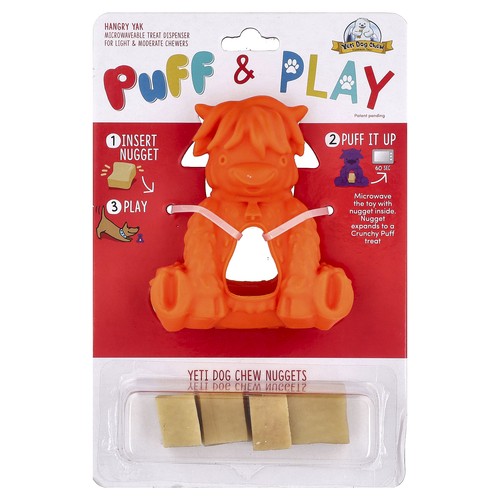 Puff play treat dispenser - &,
