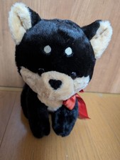 black Shiba Inu style plush toy #09607f