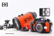 [Presque comme neuf] Appareil photo argentique sous-marin orange Nikonos V...