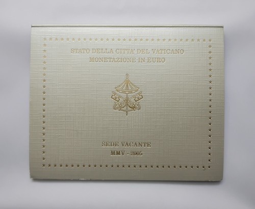 Coffret euros vatican 2005 - coffret,