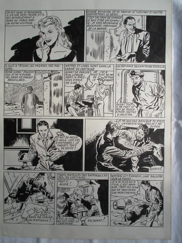 Marc airain tres - tres, planche