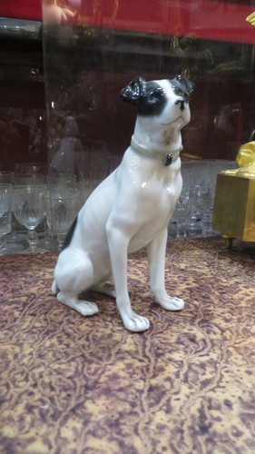 Ancienne statuette chien - ancienne,