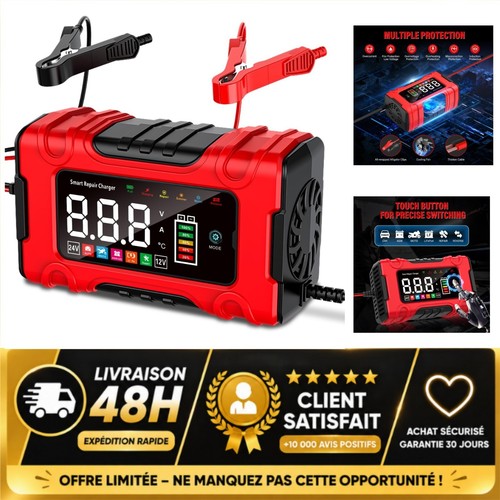 Chargeur batterie voiture - chargeur,