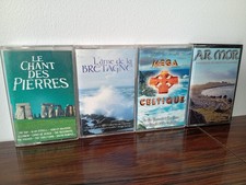 Lot de 4 cassettes audio K7
