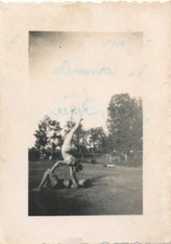 Vintage Women Yoga 1946 Women Sports Bodybuilding Interest Gym Snapshot