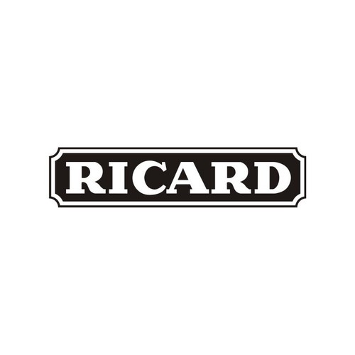 Autocollant ricard noir - ricard,