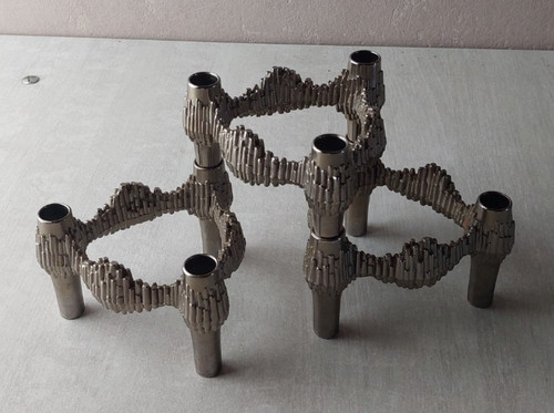 Lot bougeoirs modulables - 3,