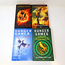 Hunger Games #1-4 Lot 4 Livres Suzanne Collins Pocket Jeunesse Français/French