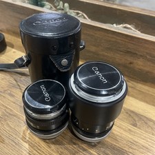📷 Lot 2 Objectifs Canon FD