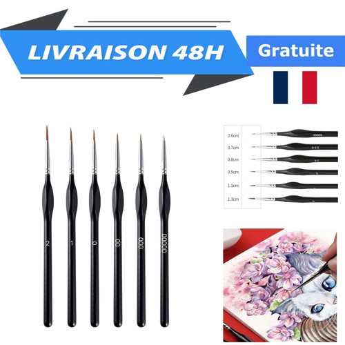Pinceaux détail fin pièces - pinceaux,