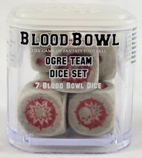 Blood Bowl Ogre Team Dice Set in Original Packaging
