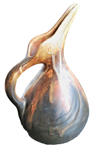 Pichet vase zoomorphe oiseau - pichet,