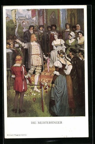 Carte postale scène die - carte,