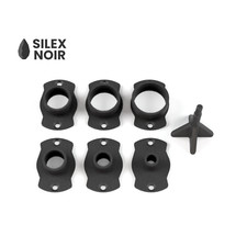 Trend - 6 bagues de copiage / guides à copier & cône de centrage