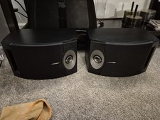 Bose 201 Series V Direct Reflecting Book Shelf Speakers Match Left & Right - Bk