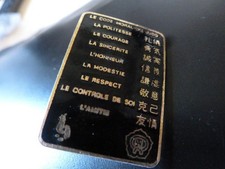 pin enamel obelix et asterix plaque federation francais de judo