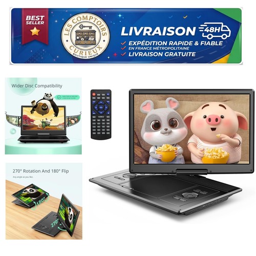 Lecteur dvd portable yoton - dvd,