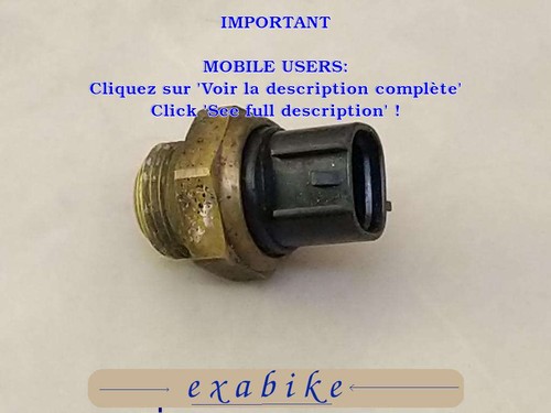 Thermocontact ventilateur - thermocontact, de