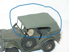 DINKY TOYS, bache capote